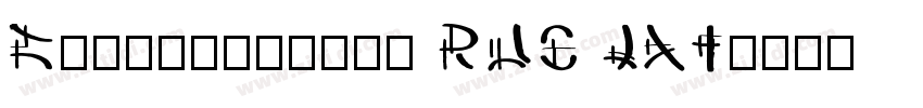 Ethnocentric RUS LAT字体转换